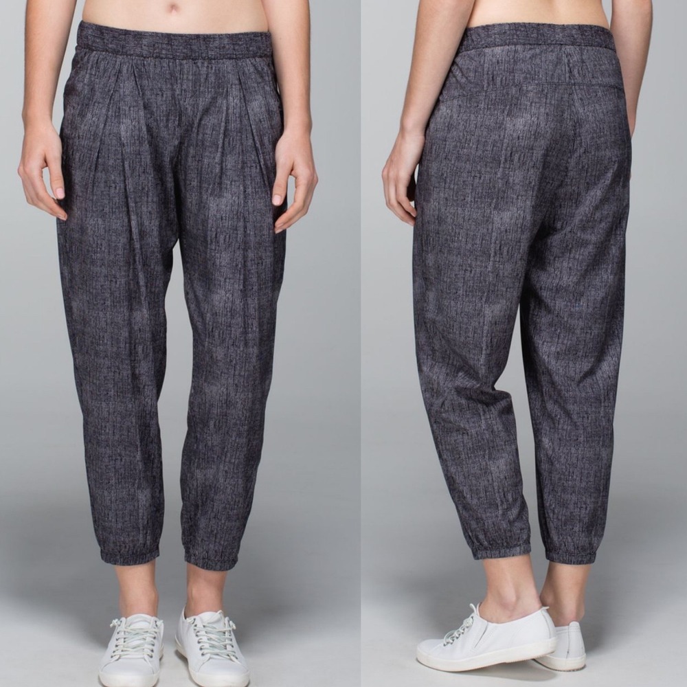 Lululemon Rolling My Omies Pants Womens Size 6 Athletic‎ Joggers Yoga Activewear